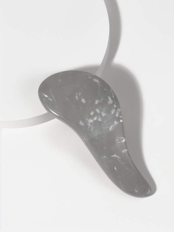 Расческа массажная Tangled МРАМОР 14,5*6(&plusmn;1)см серый PVC-коробка QF