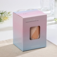 Кружка керамическая с крышкой и ложкой &laquo;Анабель&raquo;, 350 мл, рисунок МИКС