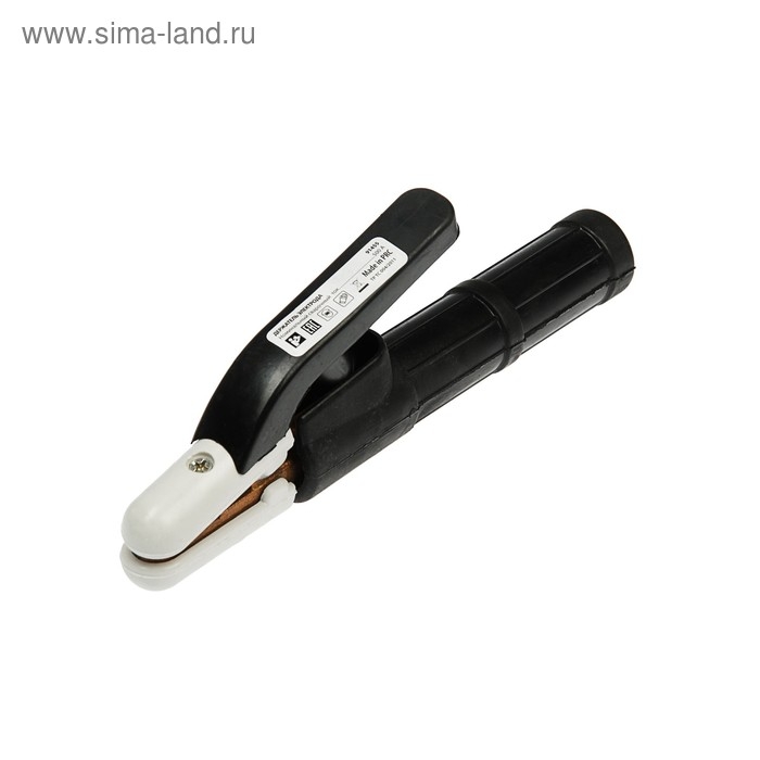 Держатель электродов Держатель электродов "Сибртех" 91455, 500 А, d=10 мм, рукоятка 170 мм, сечение 50-95 мм2