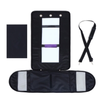 Сумка-переноска с окном "Панорамная", 40 х 25 х 27 см, фиолетовая Сумка-переноска с окном "Панорамная", 40 х 25 х 27 см, фиолетовая