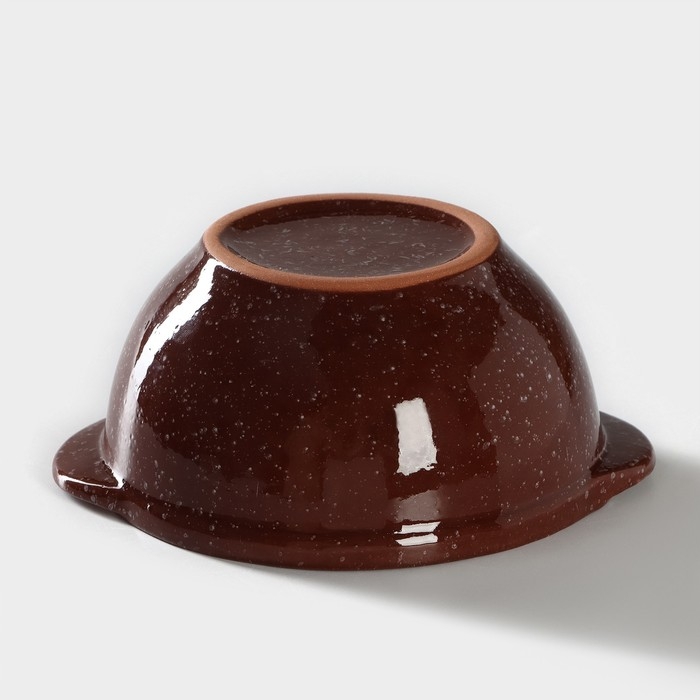 Бульонница &laquo;Мрамор коричневый&raquo;, 500 мл, d=14 см