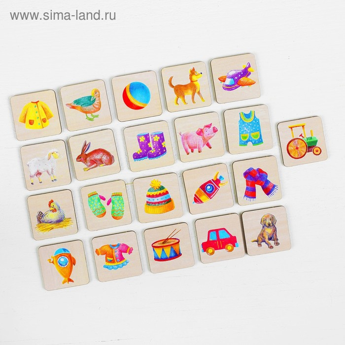 Сортер &laquo;Животные, игрушки, одежда&raquo;