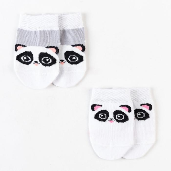 Набор носков Крошка Я «Панда», 2 пары, 6-8 Набор носков Крошка Я «Панда», 2 пары, 6-8