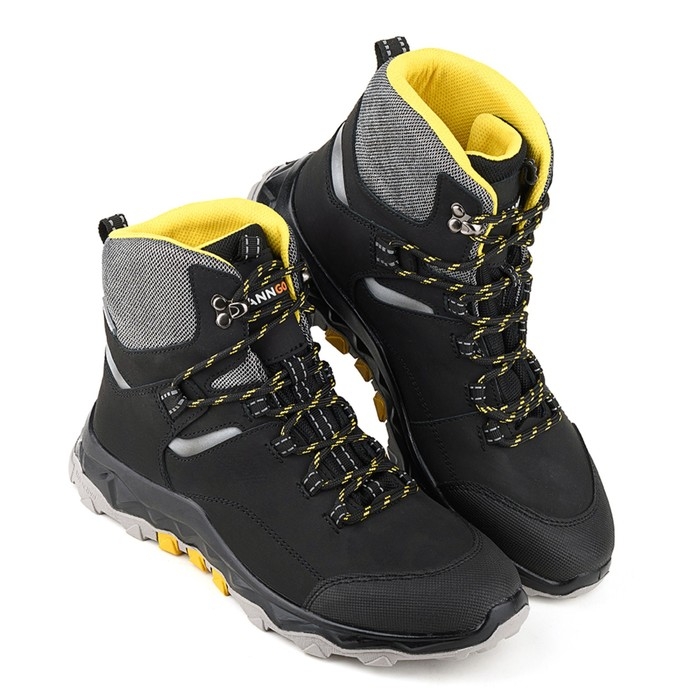 Ботинки треккинговые женские WANNGO WG9-08-LTT-2, демисезонные, цвет черный, размер 38
