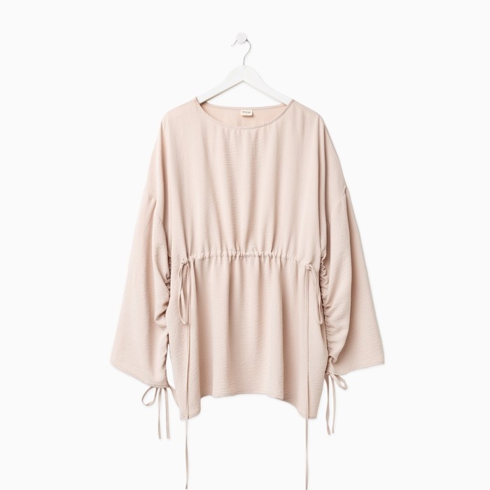 Костюм женский (туника, брюки) MINAKU: Casual Collection цвет бежевый, размер 54 Костюм женский (туника, брюки) MINAKU: Casual Collection цвет бежевый, размер 54