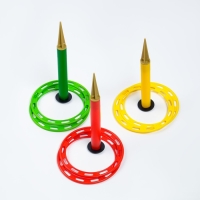 Кольцеброс уличный, 3 стойки, 6 колец Кольцеброс уличный, 3 стойки, 6 колец