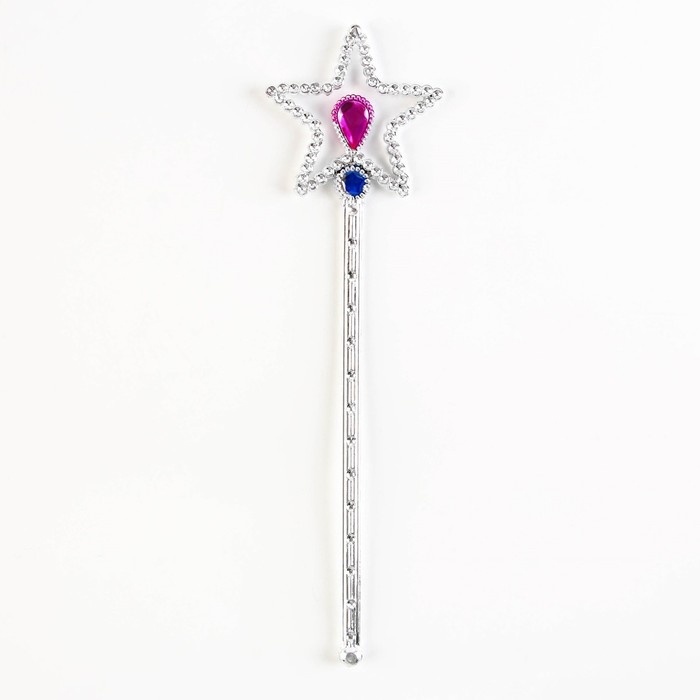 Волшебная палочка и цветная прядь для волос новогодние &laquo;Будь принцессой&raquo; на Новый год, набор