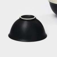 Набор салатников керамических Magistro Matt black, 250 мл, 11,5&times;5,6 см, 2 шт