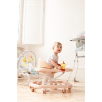 Ходунки &laquo;Верный друг&raquo;, 7 колес, муз. игрушки, бежевый