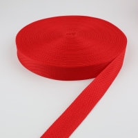 Стропа ременная, 30 мм, 50 &plusmn; 1 м, плотность 12,5 гр/м, цвет красный №35