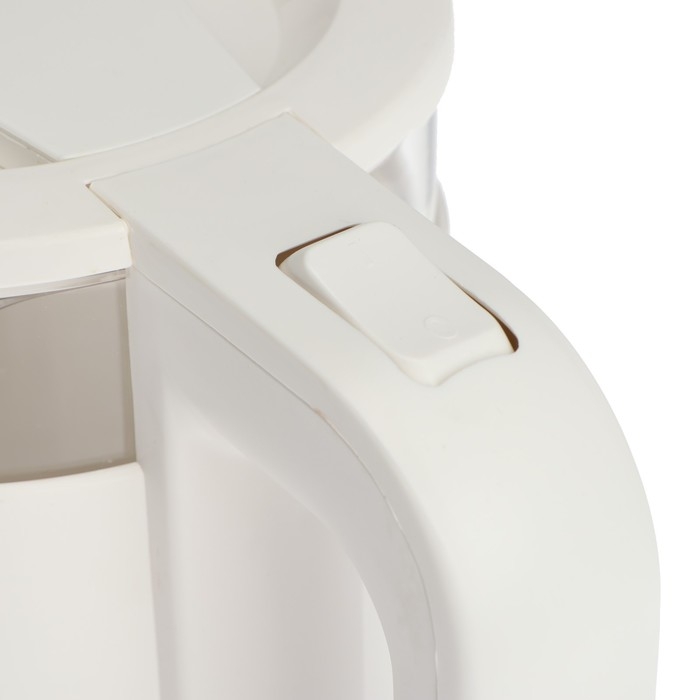 Чайник электрический Чайник электрический "Добрыня" DO-1259W, стекло, 1.5 л, 1800 Вт, белый