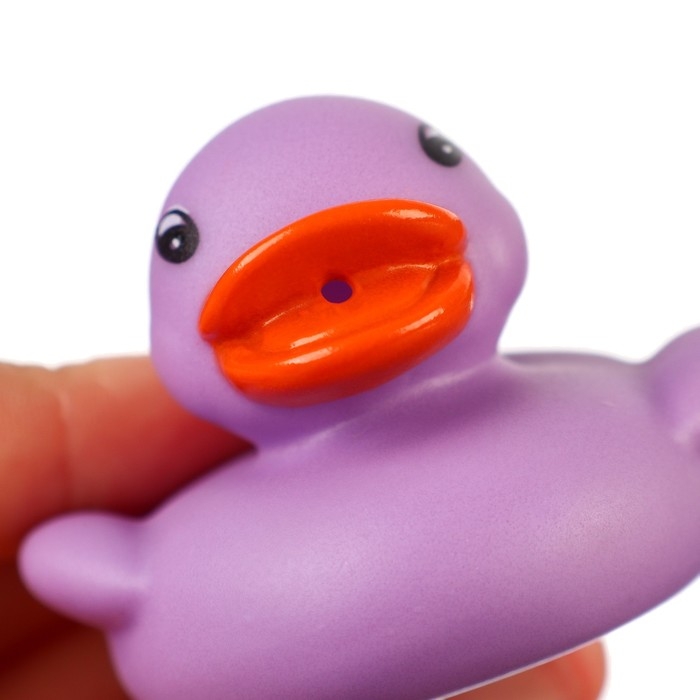 Набор резиновых игрушек для ванны &laquo;Уточки нюд&raquo;, 4,5 см, 4 шт., Крошка Я