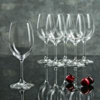 Набор бокалов для вина &laquo;Лара&raquo;, 350 мл, 6 шт