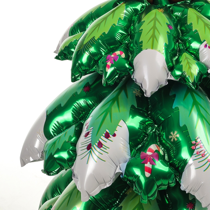 Шар фольгированный 50" &laquo;Обьёмная снежная новогодняя ёлка&raquo;