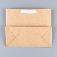 Пакет подарочный новогодний крафтовый с пластиковым окном «Новогодние шары», 24 х 20 х 11см Пакет подарочный новогодний крафтовый с пластиковым окном «Новогодние шары», 24 х 20 х 11см