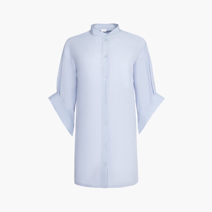 Рубашка женская MINAKU: Casual collection цвет голубой, р-р 50