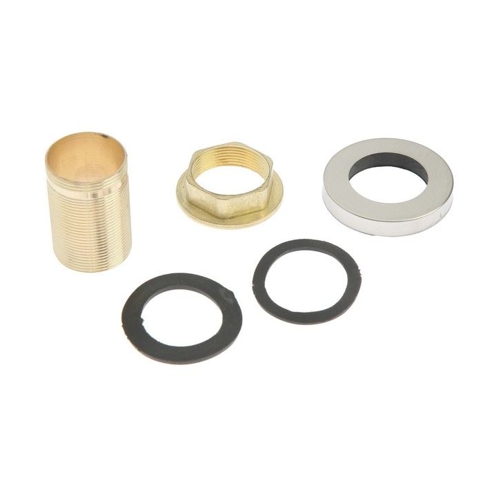 Смеситель для кухни ZEIN Z2752, гибкий излив, картридж 35 мм, нерж. сталь, белый/сатин