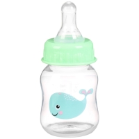 Бутылочка для кормления, 60 мл, +3 мес., цвет МИКС (фасовка по 3шт)