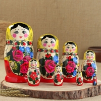 Матрёшка &laquo;Семёновская&raquo;, 8 кукольная, высшая категория