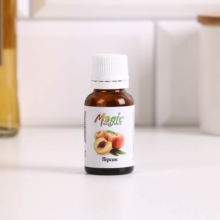 Вкусоароматическая добавка персик Вкусоароматическая добавка персик "Magic" 10 мл