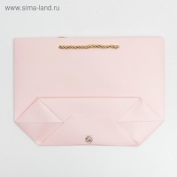 Пакет подарочный, упаковка, &laquo;Best wishes&raquo;, 19 х 20 х 9 см