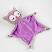 Набор подарочный: Комфортер 27 см + плед 71х125 см, &laquo;Сова&raquo;