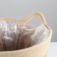 Набор корзин из шт, D33xH30 см, D28xH27 см, D23 xH19 см, рогоз Набор корзин из шт, D33xH30 см, D28xH27 см, D23 xH19 см, рогоз