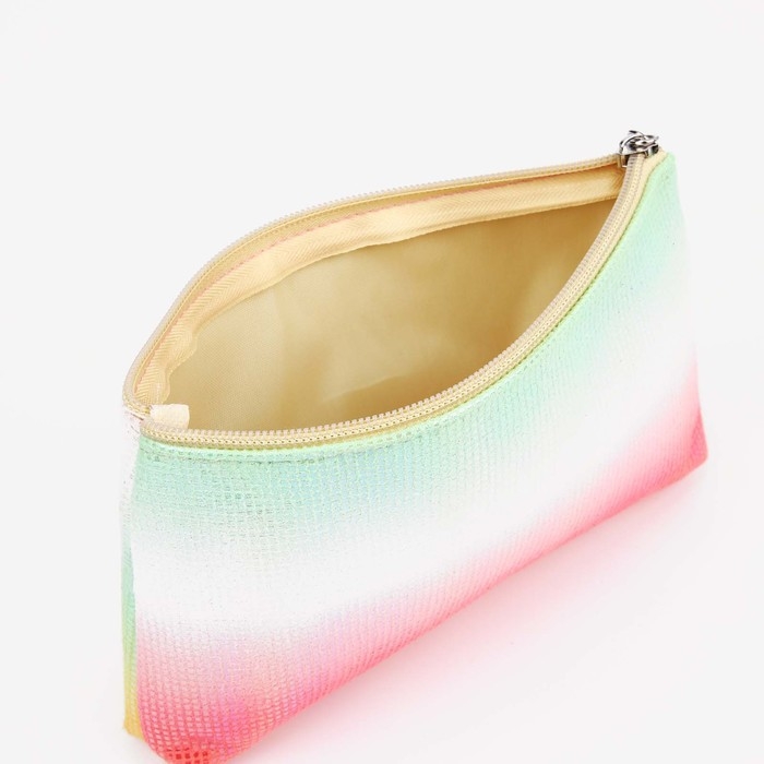 Набор косметичек 3 в 1 на молнии, цвет коралловый Набор косметичек 3 в 1 на молнии, цвет коралловый