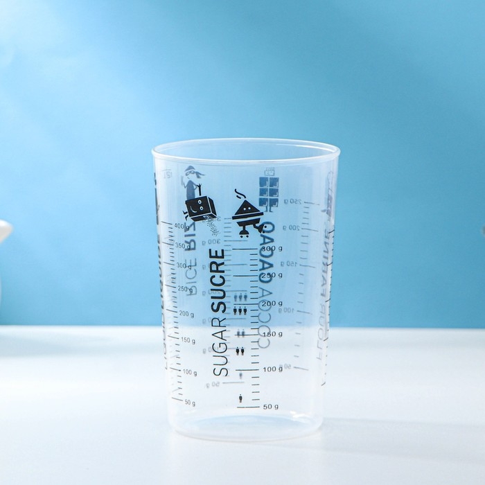 Стакан мерный &laquo;Весёлая кухня&raquo;, 400 мл, цвет МИКС