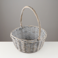 Набор корзин &laquo;Косичка&raquo;, 3 шт, 40&times;17/45 см, 32&times;16/40 см, 26&times;16/37 см, ива