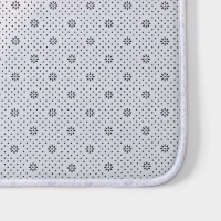 Коврик для ванной и туалета Доляна &laquo;Камни следы&raquo;, 40&times;60 см