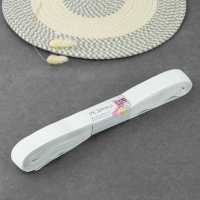 Резинка вязаная, 30 мм, 10 &plusmn; 0,5 м, цвет белый