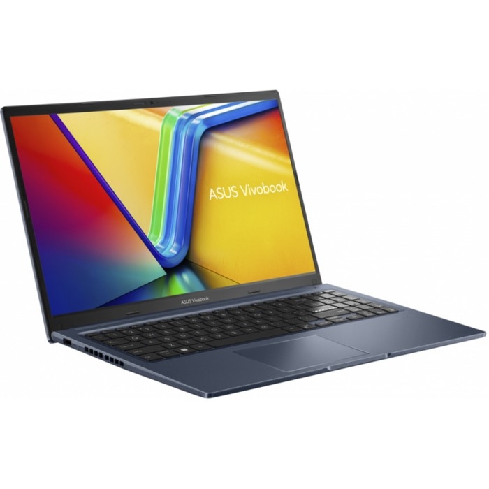 Ноутбук ASUS VivoBook X1502ZA-BQ549, 15.6 Ноутбук ASUS VivoBook X1502ZA-BQ549, 15.6", i3 1220P, 8 Гб, SSD 256 Гб, UHD, DOS, синий