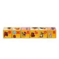 Набор развивающих мягких кубиков Мякиши &laquo;МультБукварик&raquo;, Союзмультфильм, 8&times;8 см