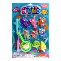 Рыбалка «Морские обитатели» 9 рыбок, 2 удочки, сачок Рыбалка «Морские обитатели» 9 рыбок, 2 удочки, сачок