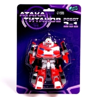 Робот «Автобот», трансформируется, цвет красный Робот «Автобот», трансформируется, цвет красный