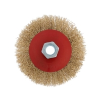 Щетка металлическая для УШМ ЛОМ, "тарелка", М14, 100 мм Щетка металлическая для УШМ ЛОМ, "тарелка", М14, 100 мм