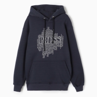 Толстовка мужская НАЧЁС, цвет тёмно-синий, размер 50 (XL)