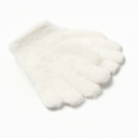 Перчатки для девочки MINAKU, цвет белый, 12см