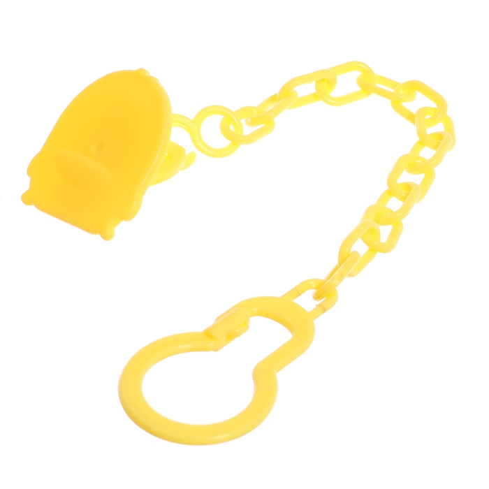 Набор прорезывателей для зубов &laquo;Зверята&raquo;, с держателем, пластиковая цепочка, в контейнере, 3 шт.