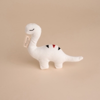 Мягкая игрушка «Динозавр», с полосками на спине, 17 см Мягкая игрушка «Динозавр», с полосками на спине, 17 см