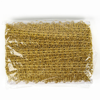 Тесьма с нашивками &laquo;Золото&raquo;, ширина 4 см, в упаковке 25 м