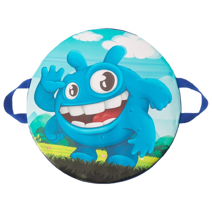 Санки-ледянки &laquo;Зубастик&raquo;, d=45 см