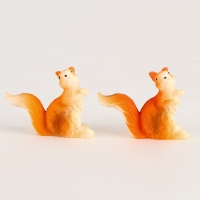 Миниатюра кукольная &laquo;Хитрая белочка&raquo;, набор 2 шт., размер 1 шт. &mdash; 5 &times; 4 см