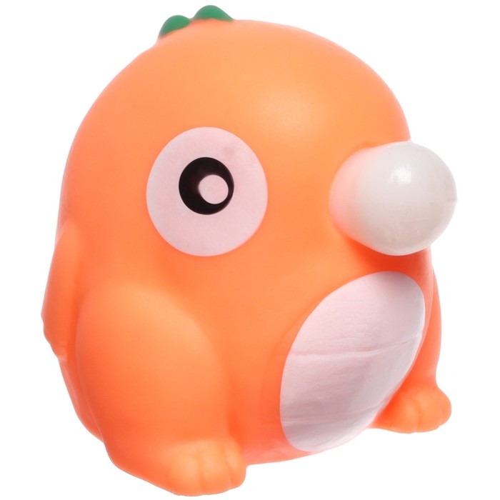 Резиновая игрушка для ванны &laquo;Дракончик с пузырем&raquo;, 5x5 см, цвет МИКС, Крошка Я