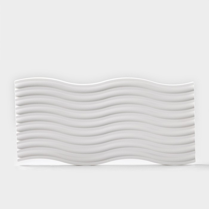 Блюдо для подачи из гипса Sands of Athens 25&times;12,5&times;1 см, цвет белый