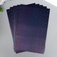 Фоамиран голограмма "Чёрный" 1.8 мм набор 5 листов 20х30 см Фоамиран голограмма "Чёрный" 1.8 мм набор 5 листов 20х30 см