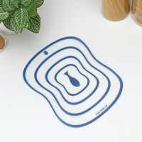 Набор досок разделочных гибких Доляна &laquo;Ассорти&raquo;, 4 шт, 30&times;23 см, цвет ассорти