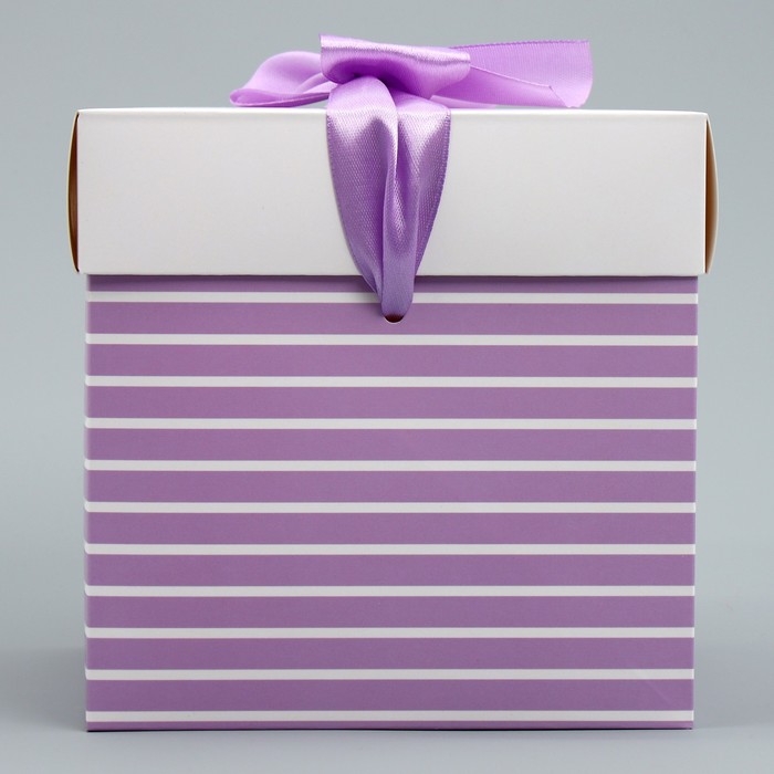 Коробка подарочная складная, упаковка, &laquo;Present&raquo;, 15 х 15 х 15 см