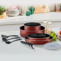 Набор посуды Ingenio Red 04186840, 9 предметов